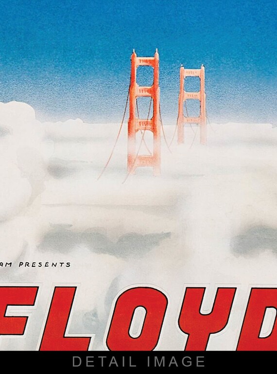 Concert Poster – Pink Floyd Oakland Coliseum (1977) 12x18