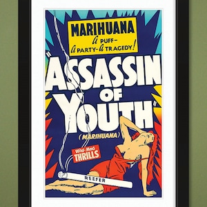 Assassin of Youth 1937 Movie Poster (1937) 12x18 Heavyweight Print