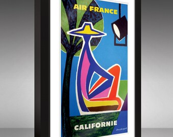 Affiche Air France - Italie - 30x40cm