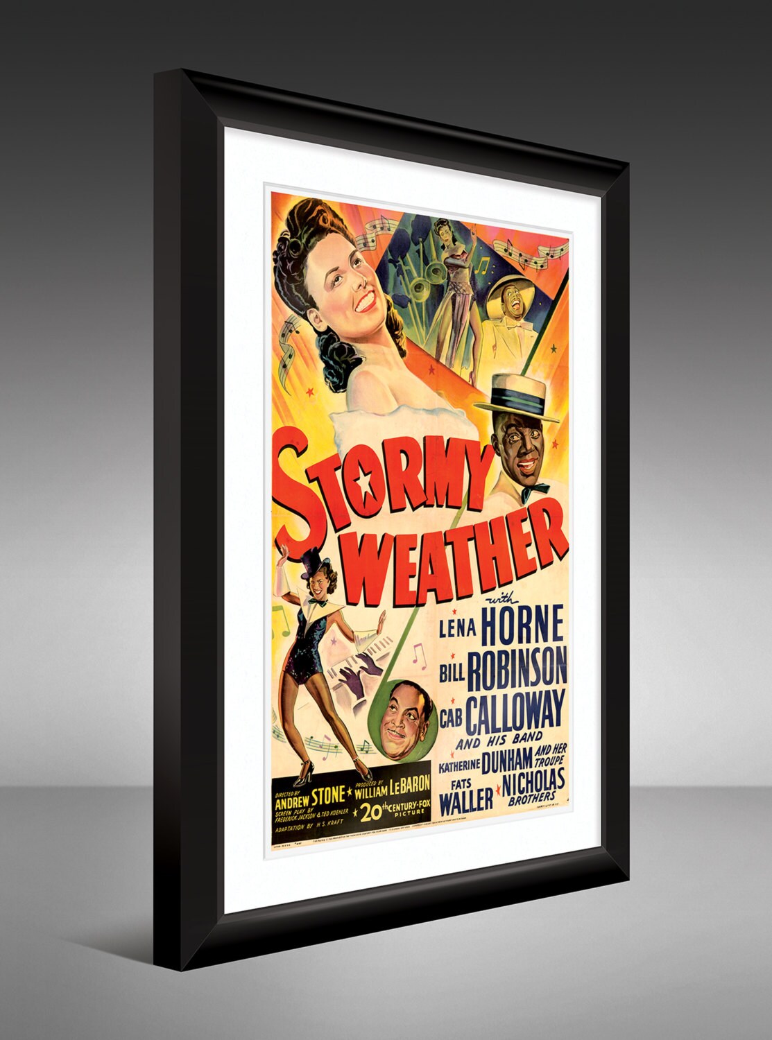 Vintage Movie Poster Stormy Weather 1943 12x18 Heavyweight - Etsy