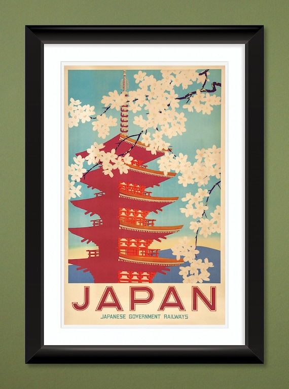 Brochure Voyage Japon – Chemins De Fer Gouvernementaux – C1938 – 36 Pages – État D'époque