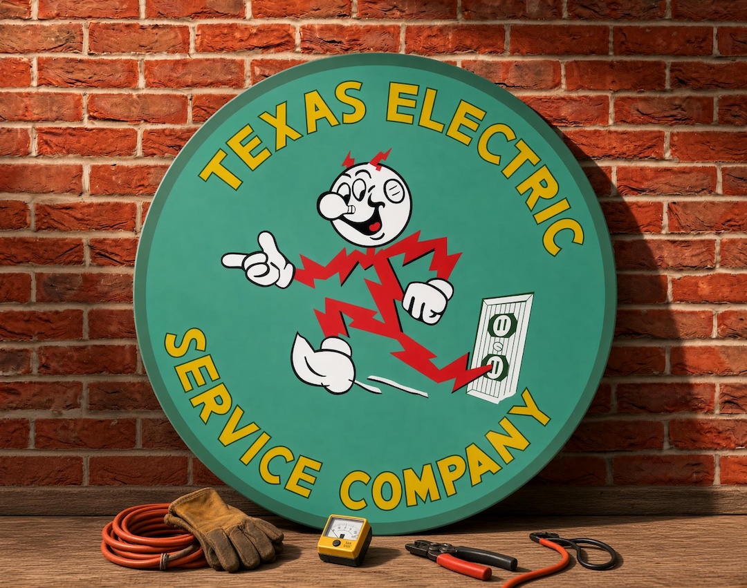 Reddy Kilowatt – Texas Electric Service Company – Vintage