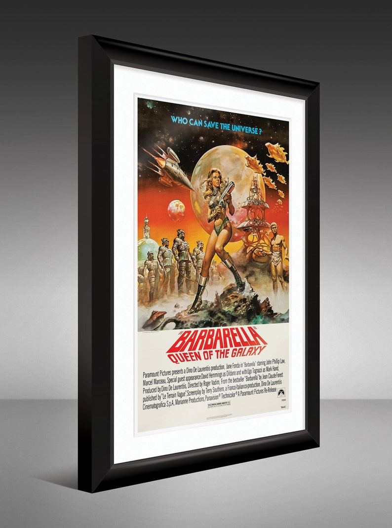 Barbarella Movie Poster 1968 12x18 Heavyweight Art Print image 2