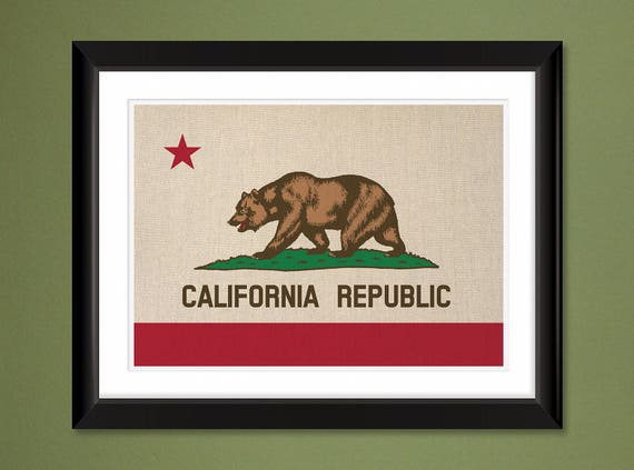 その他 STANDARD CALIFORNIA KOMY ART FLAG California State Hemp Flag (16x12 Heavyweight Art Print) - Etsy