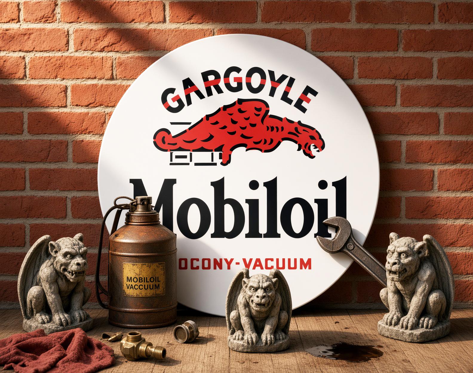 Mobiloil Gargoyle – Socony-vacuum – Petroliana Vintage