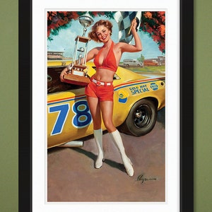 Gil Elvgren – Napa Auto Parts (12x18 Heavyweight Art Print)