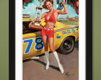 Gil Elvgren – Napa Auto Parts (12x18 Heavyweight Art Print)