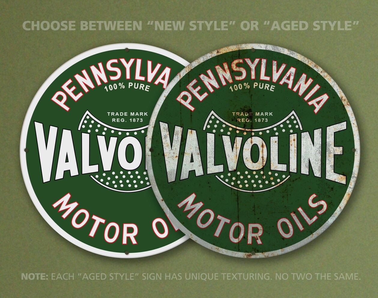 Valvoline Pennsylvania Motor Oils – Petroliana Vintage