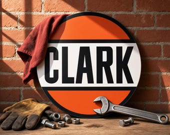 【超希少】ラスベガス消防署　セントフローリアン Clark – Petroliana Vintage Reproduction Gas Station Sign (23.5
