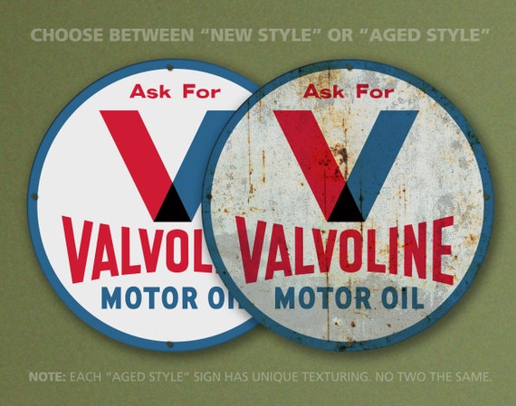 Valvoline Motor Oil – Petroliana Vintage Reproduction Gas Station