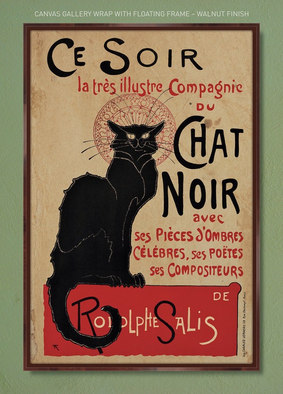 Tournee Du Chat Noir 16 Vintage Style Cat Art Nouveau Poster x30 Posters Prints Paintings Newsbreathe Collectibles