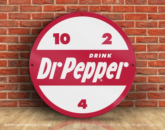 Dr. Pepper – Petroliana Vintage Reproduction Gas Station Sign