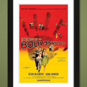 Invasion of the Body Snatchers Movie Poster (1956) 12x18 Heavyweight Art Print