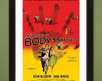 Invasion of the Body Snatchers Movie Poster (1956) 12x18 Heavyweight Art Print