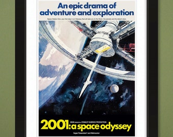 2001 – A Space Odyssey Movie Poster (1968) 12x16 Heavyweight Art Print