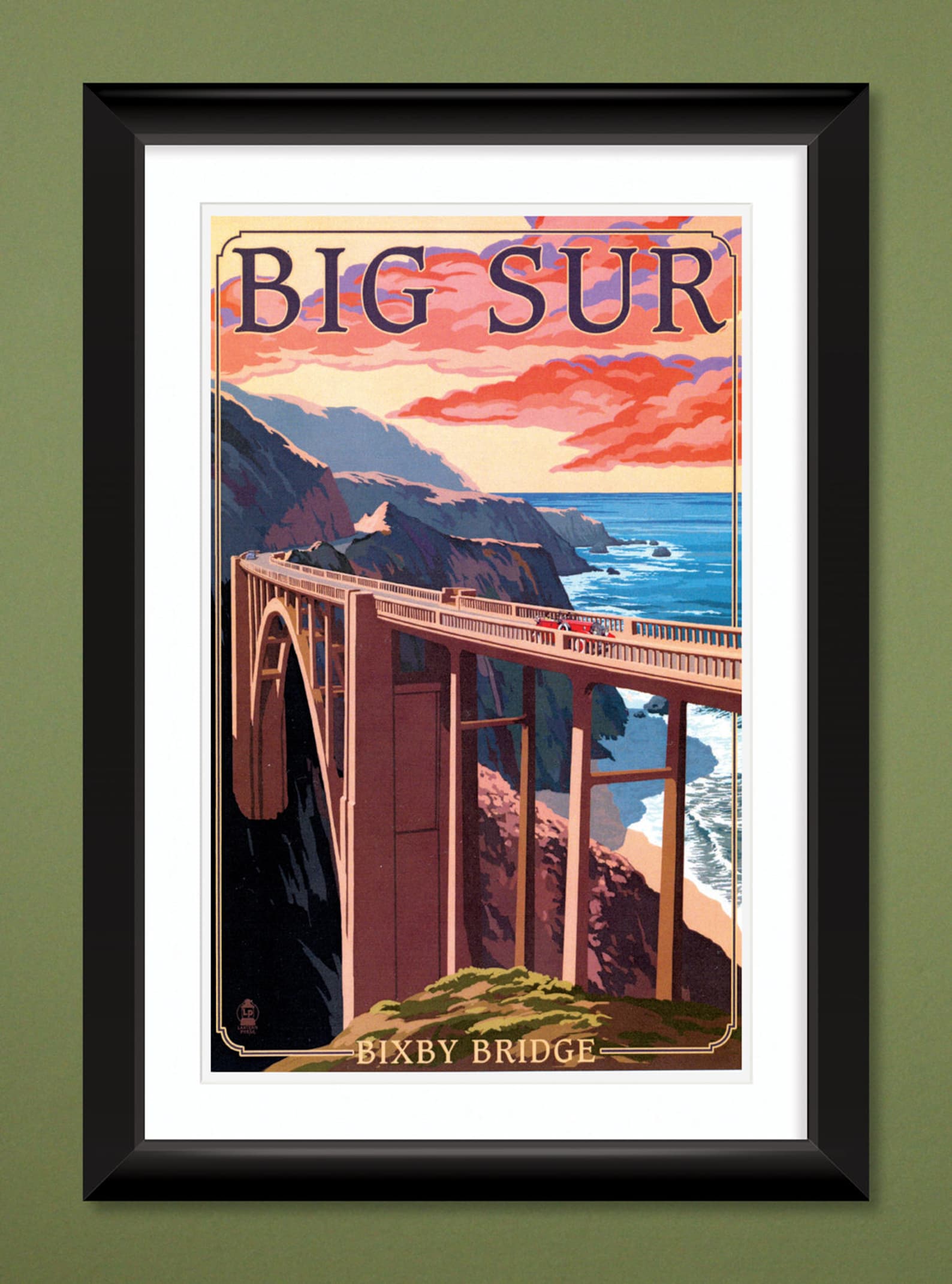 California – Big Sur – Bixby Bridge (12x18 Heavyweight Art Print) - Etsy