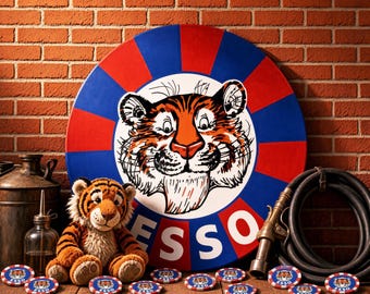 Esso Put A Tiger in Your Tank Vintage Style Sign - Etsy