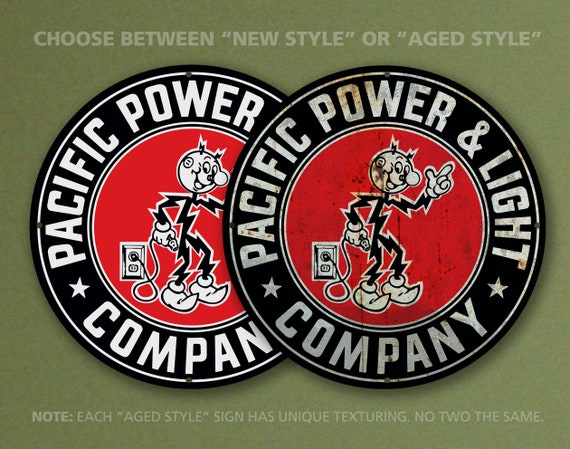 Reddy Kilowatt – Pacific Power & Light Company – Vintage