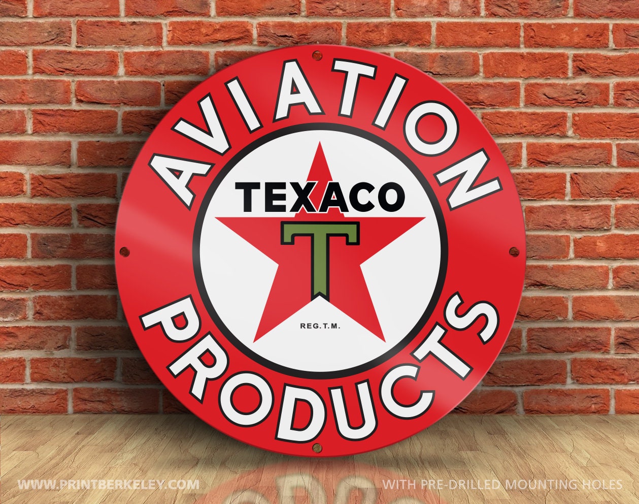 Texaco Aviation Sign - Etsy