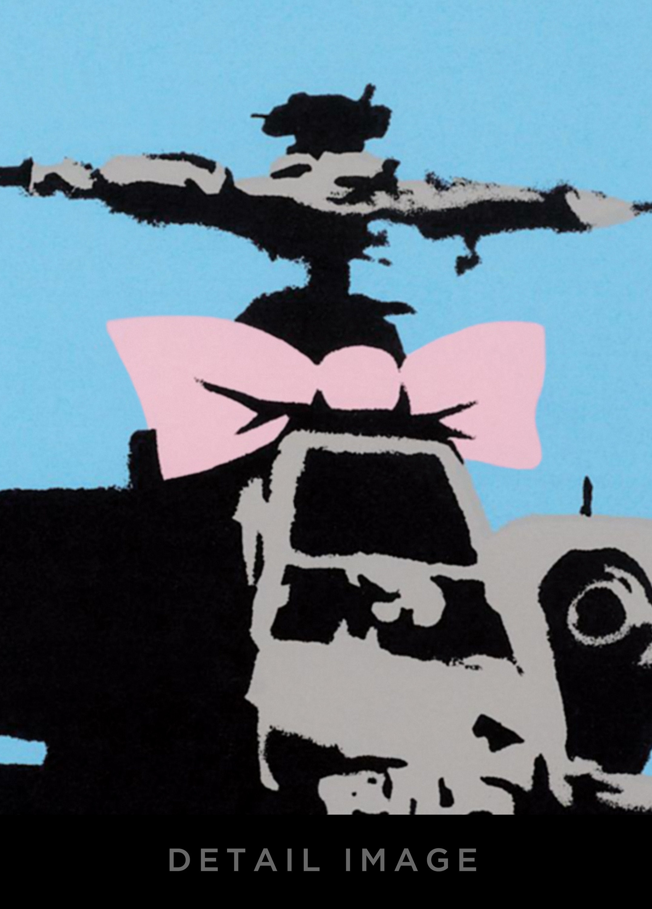 Banksy Happy Chopper SCREEN PRINTWCPポスター Buy Banksy - Happy Chopper