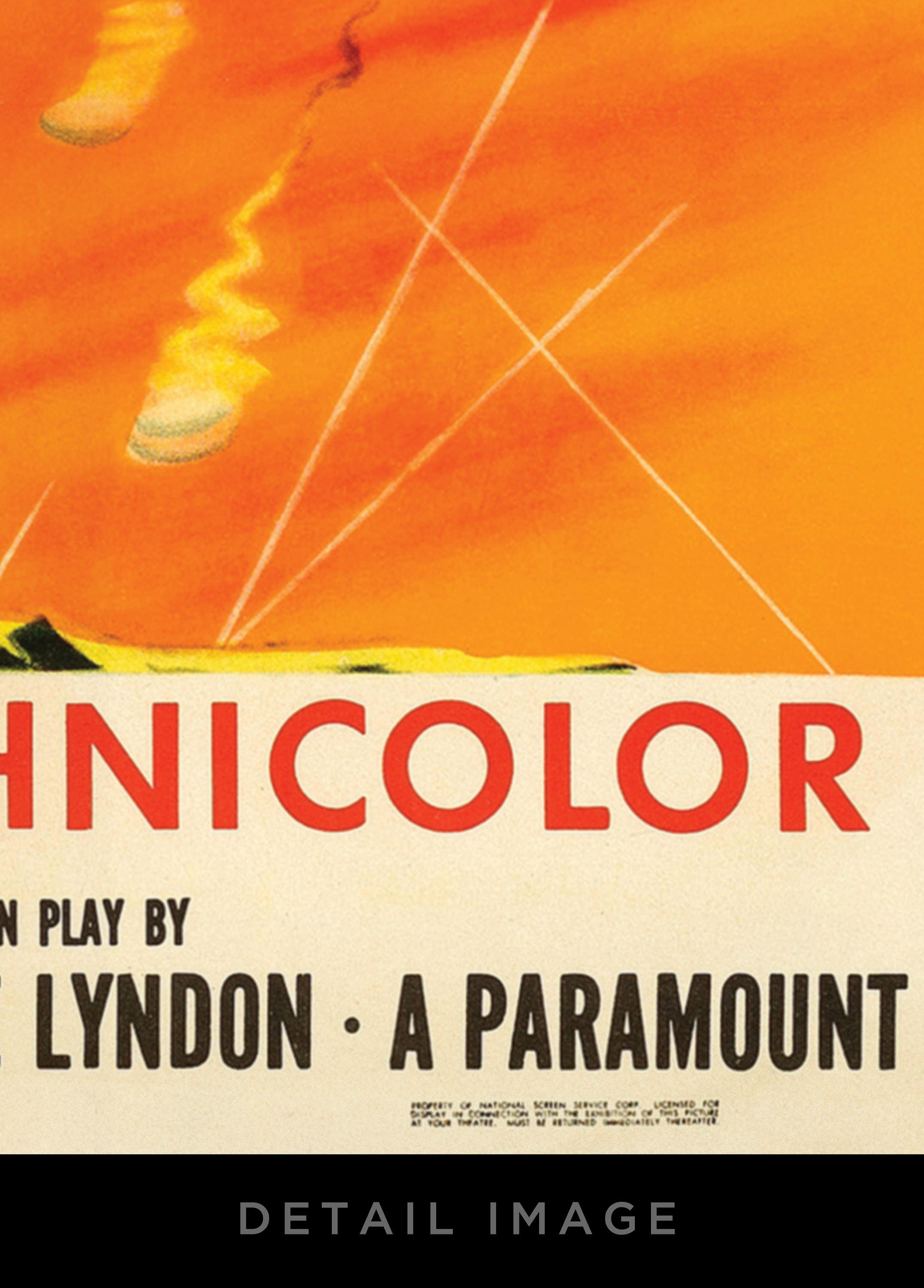 War Of The Worlds In Blue And Red Vintage Poster Print HG We | Inspire Uplift - Foto 9