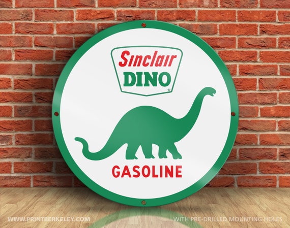 Sinclair – Dino – Gasoline – Petroliana Vintage Reproduction