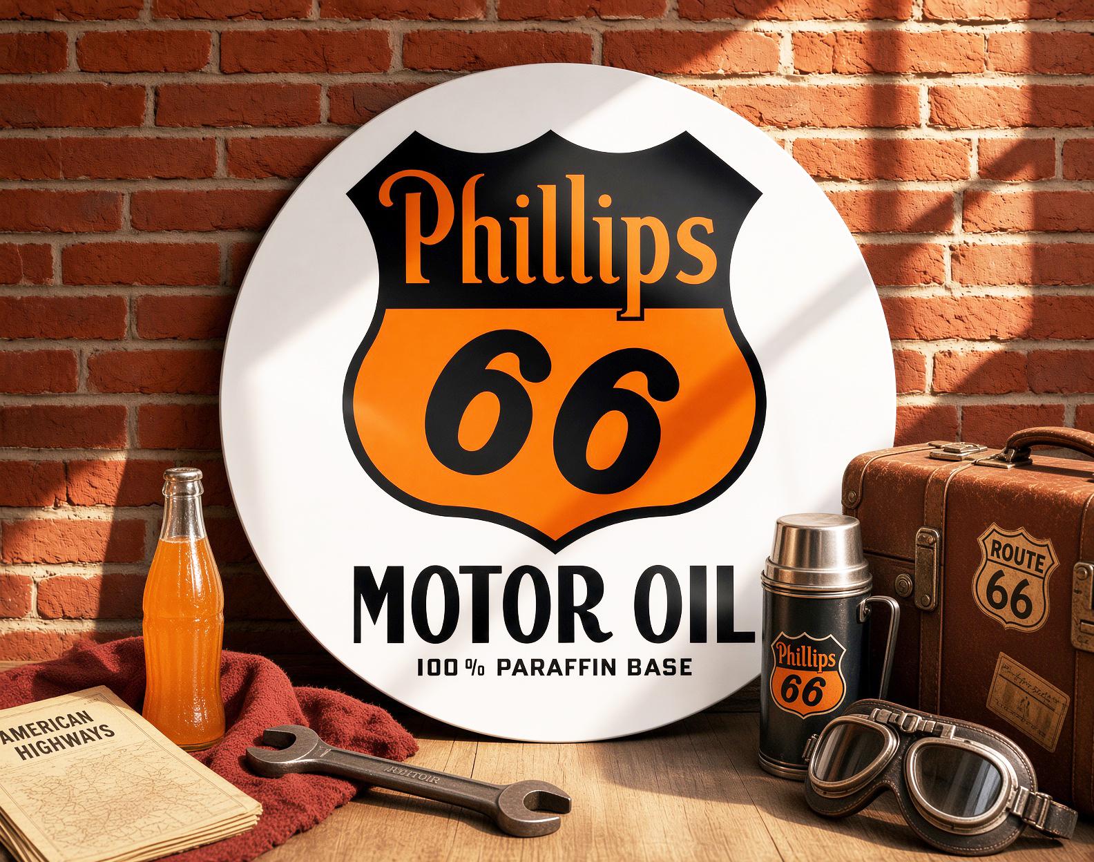 Phillips 66 Sign - Etsy