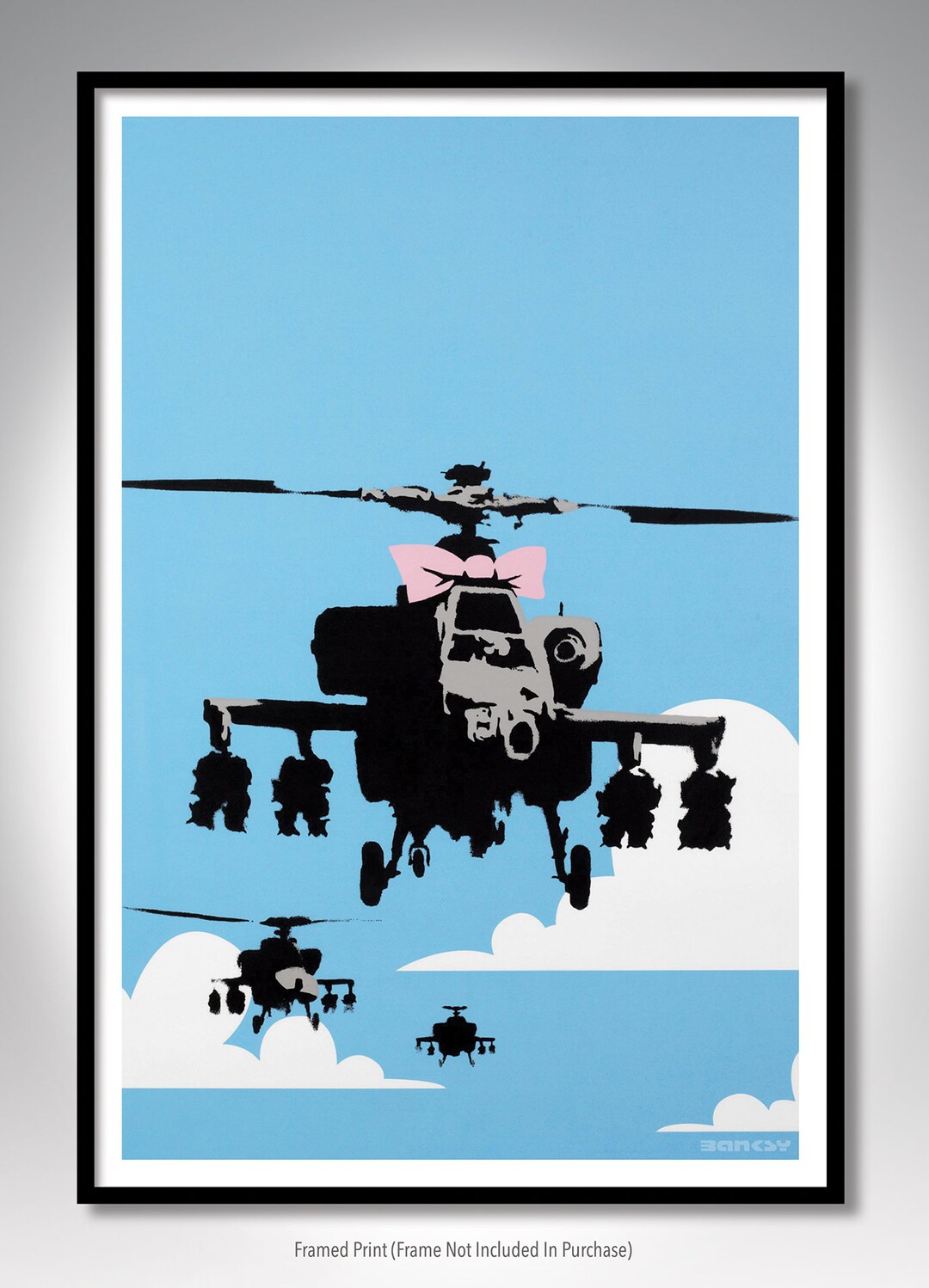 バンクシー Banksy Happy Hoppers エスタンプリトグラフ Happy Choppers, 2002 - Banksy Explained