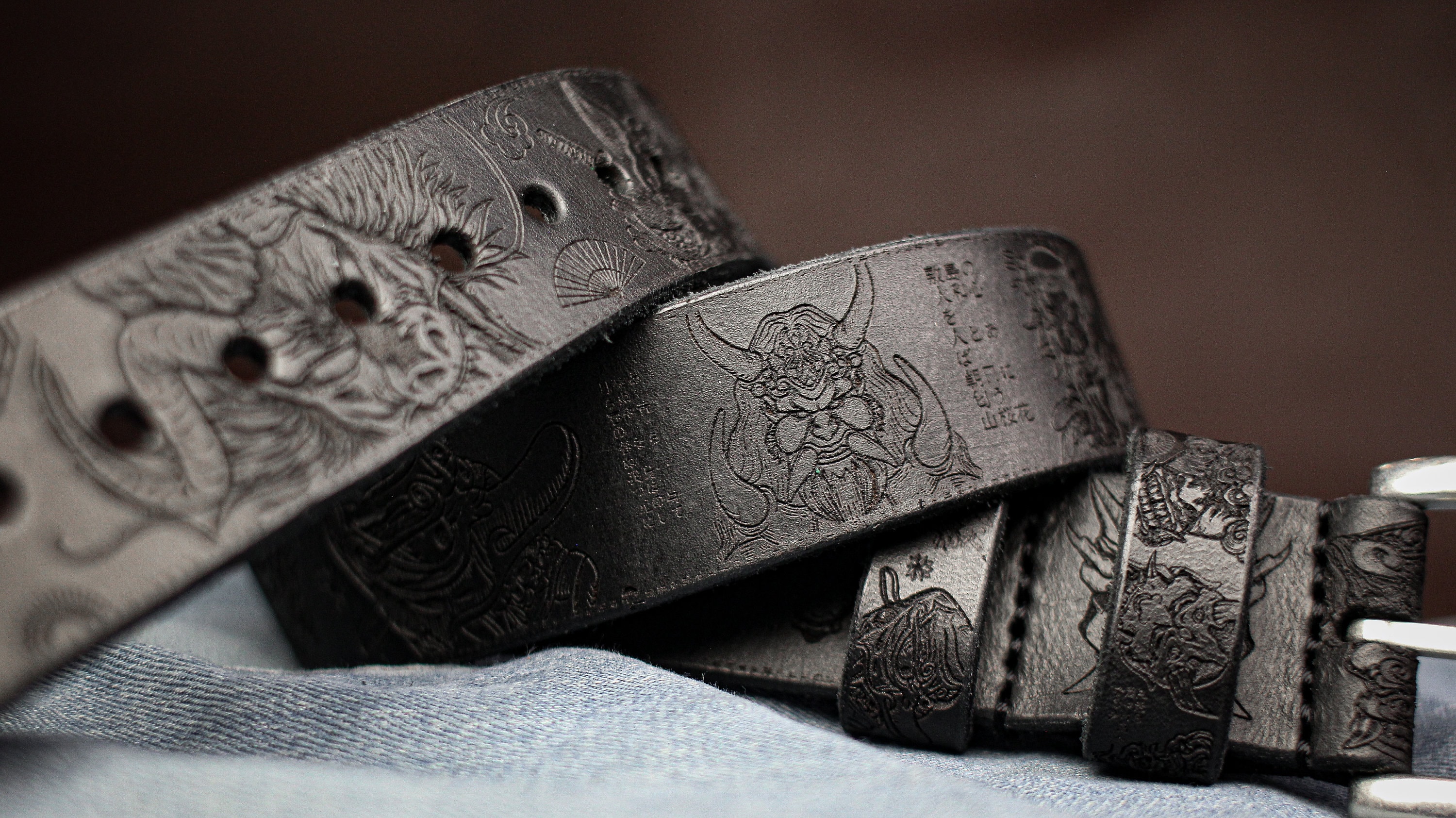 Leather Belt Japan - Etsy