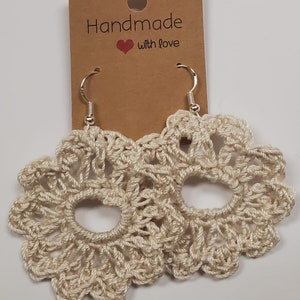 Handmade Crochet Earrings (set of 3)