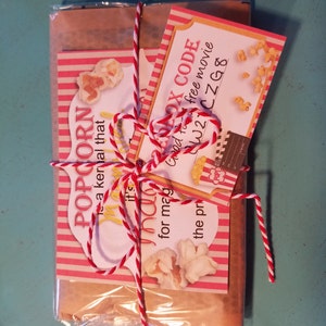 LDS Primary Teacher Thank You Popcorn and Redbox Code