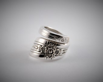 Vintage Spoon Silverware Ring