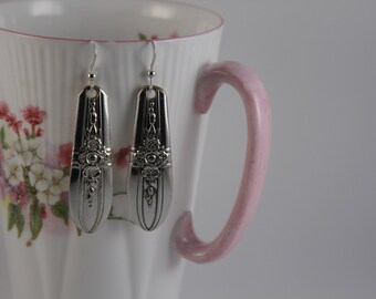 Vintage Silverware Dangle Earrings