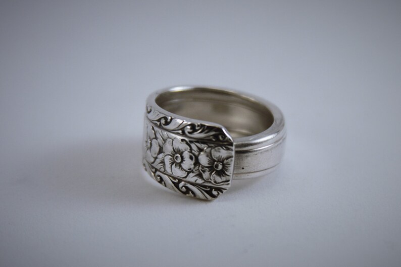 Vintage Silverware Spoon Ring image 1