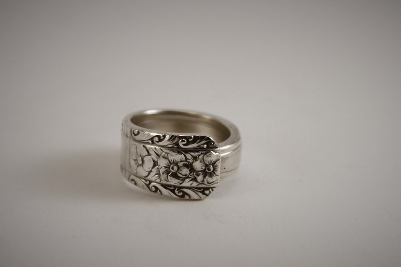 Vintage Silverware Spoon Ring image 5