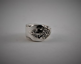 Vintage Spoon Silverware Ring