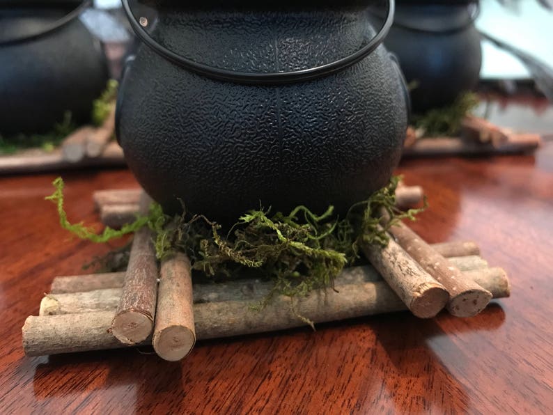 The Leakie Cauldrons... Halloween Decor Wizards Witch Candle Etsy