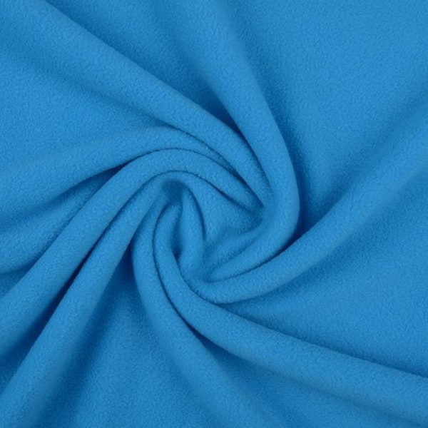 Solid Polar Fleece Fabric Sold By The Yard