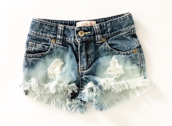 kids denim shorts