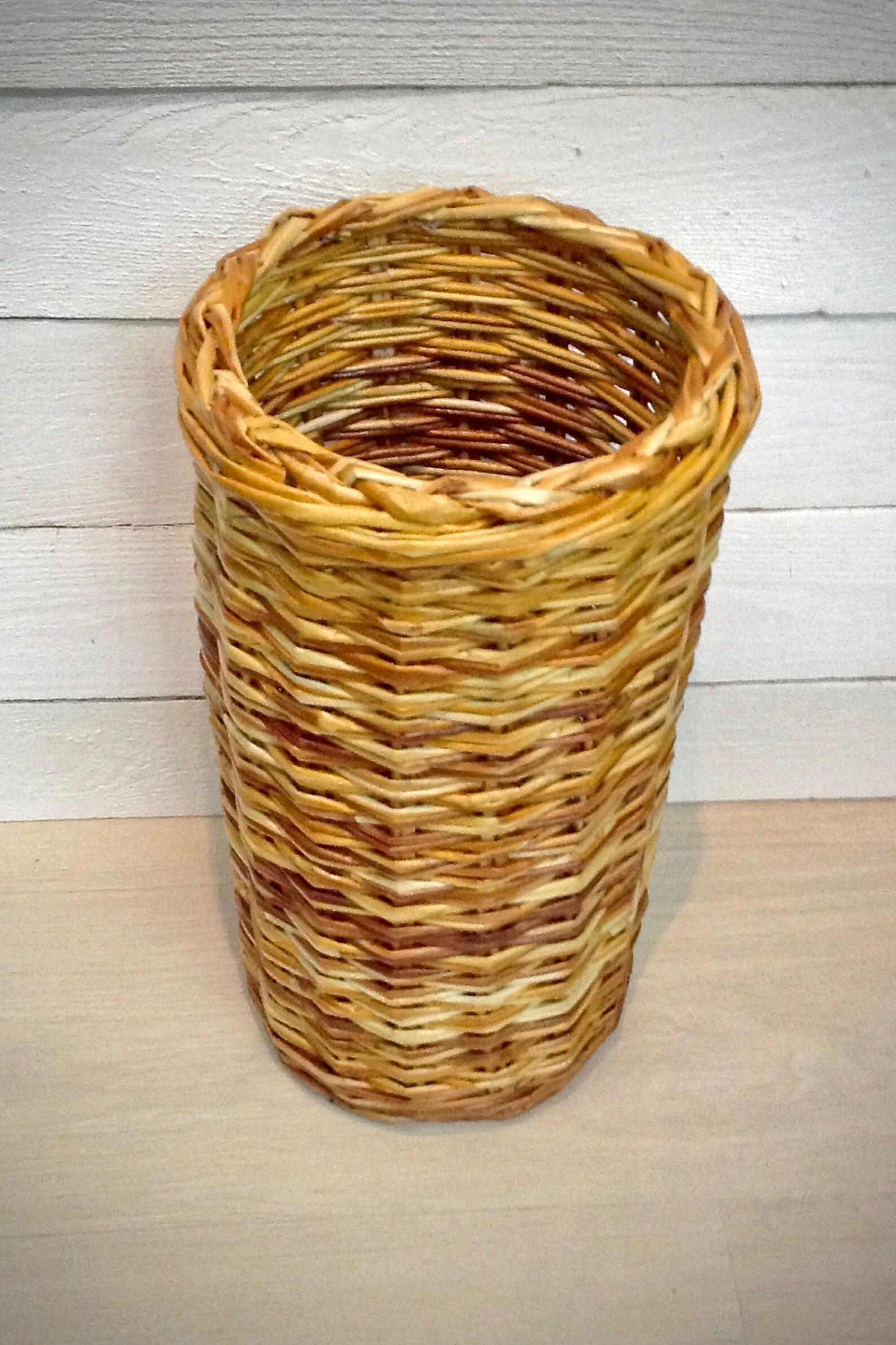 Umbrella stand Wicker umbrella holder Tall basket Cane Etsy