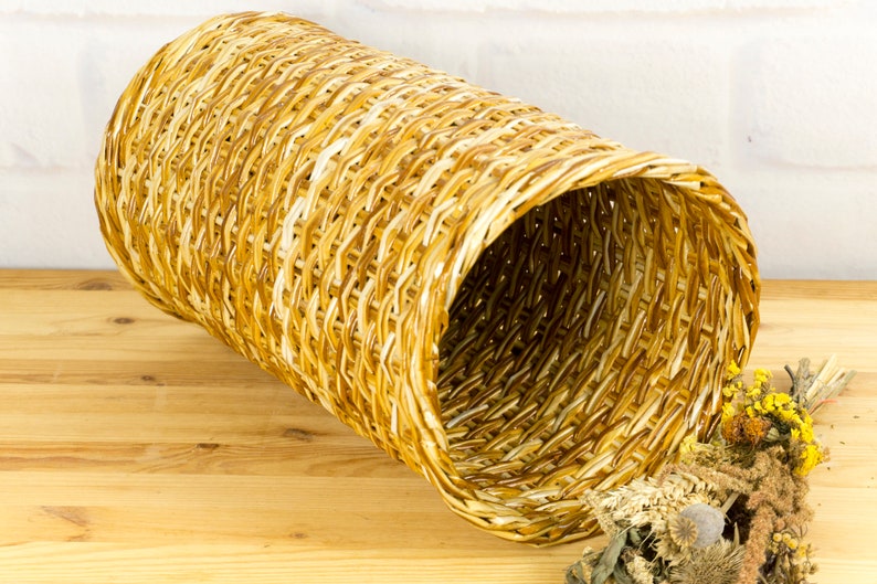 Wicker Umbrella and Cane Stands for Entryway Braided Umbrella Etsy UK