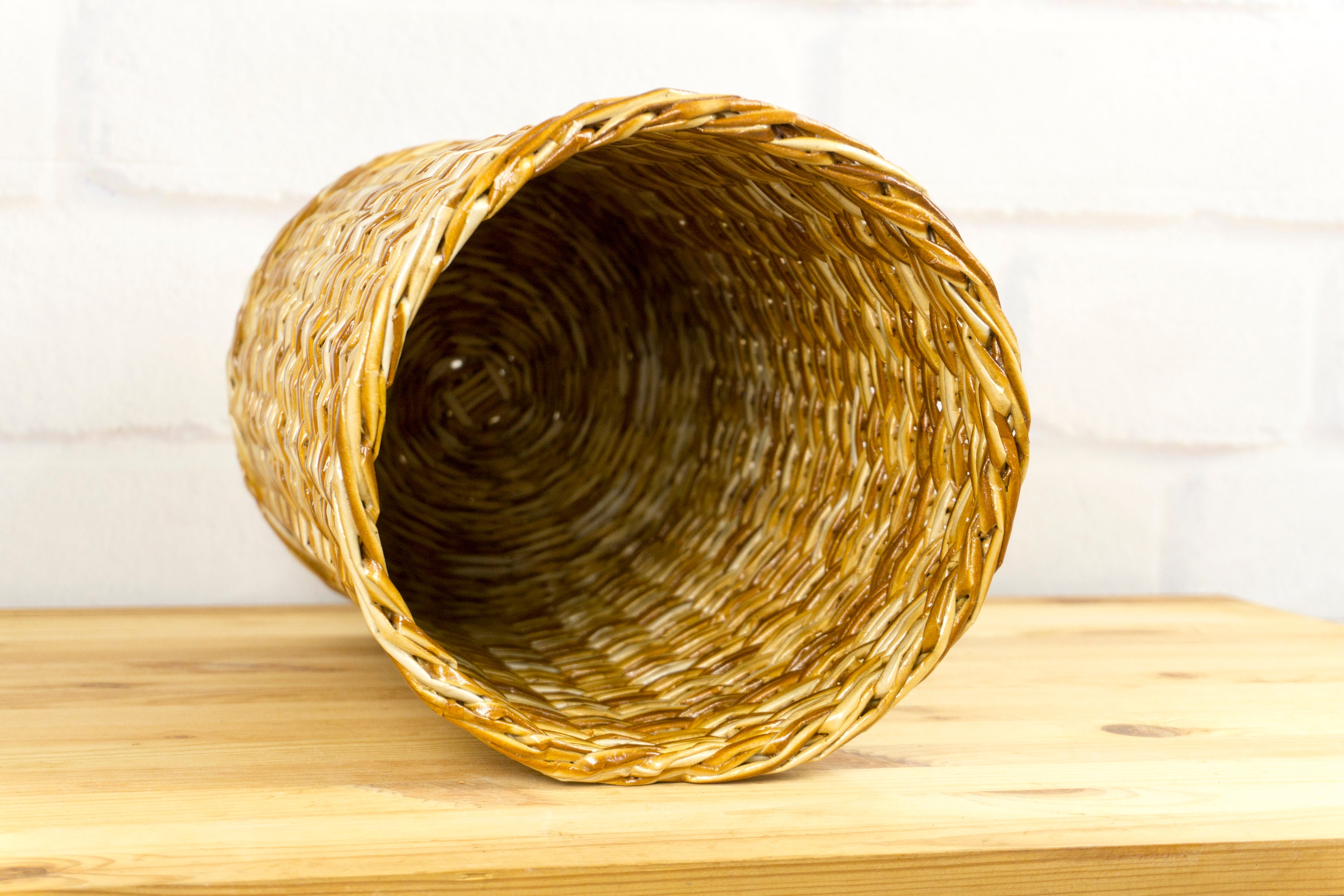 Wicker Umbrella and Cane Stands for Entryway Braided Umbrella Etsy