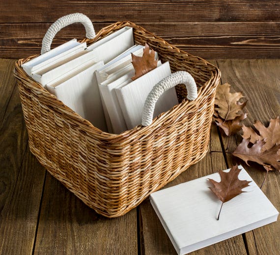 Wicker Storage Basket Storage Bin Laundry Basket Toy Storage Basket Bin Closet Organizer Storage Basket Square Basket Organization Bin Etsy