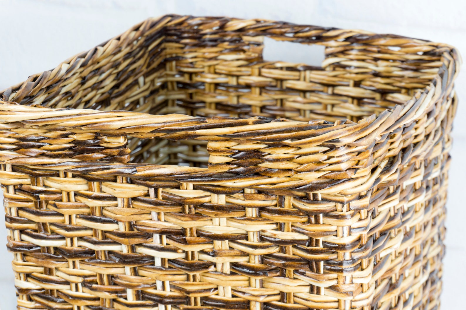 Laundry Large Tall Wicker Basket Umbrella Stand Hallway Etsy