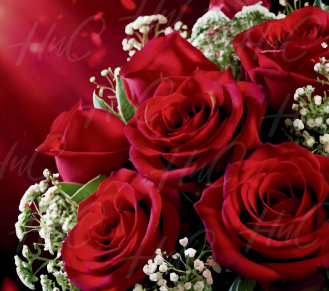 Digital Roses 16 20oz Straight Tumbler Wrap - Etsy