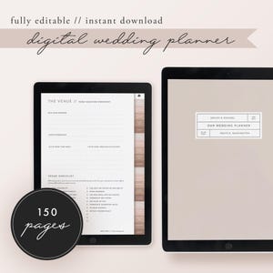 iPad Wedding Planner: Digital Kit with Checklists for Effortless Celebration Organization