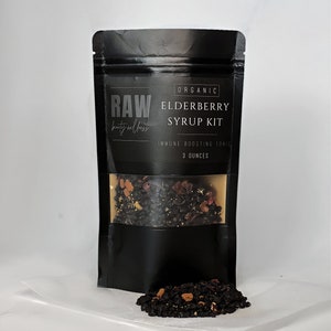 Organic Elderberry Syrup Kit: DIY Natural Remedy