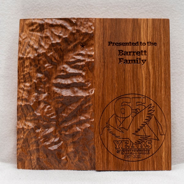 Custom Wood Plaques and Awards