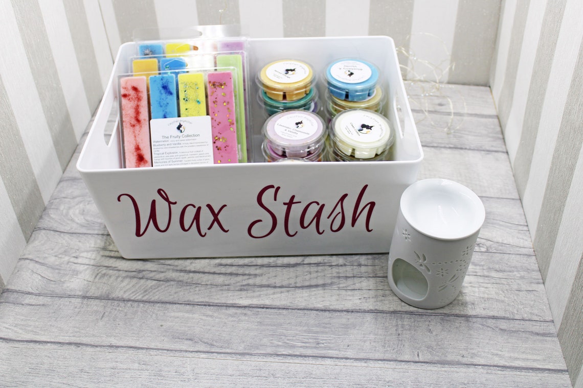 Wax Melts Storage Box / Personalised Wax Melt Storage Box Etsy UK