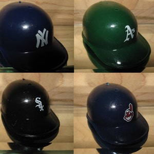 U-Pick-1 Vintage 1980s-90s MLB BASEBALL Mini Gumball Helmet chicago white sox cleveland indians oakland a's athletics